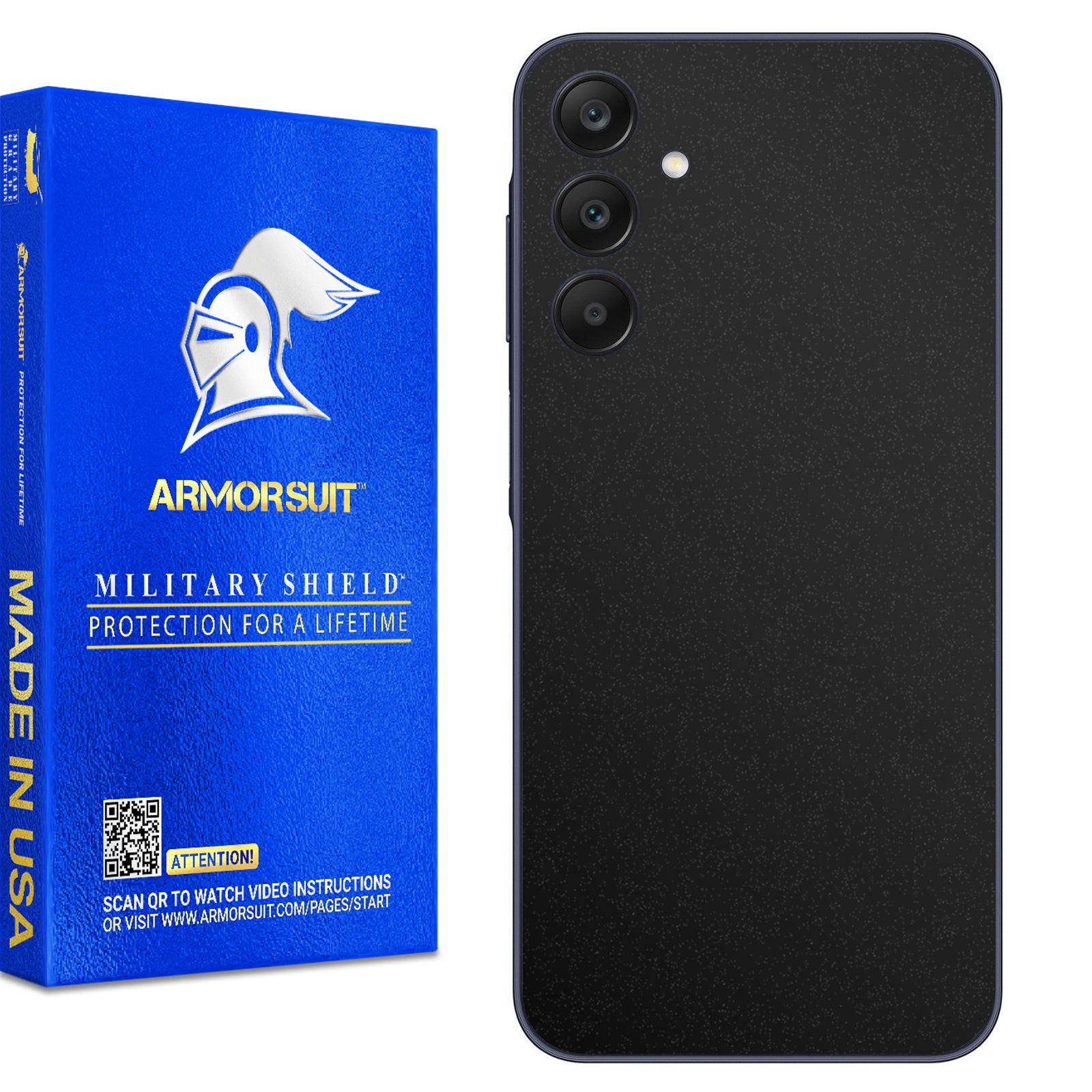 [2 Pack] Armorsuit MilitaryShield Vinyl Skin Wrap Film for Samsung Galaxy A25