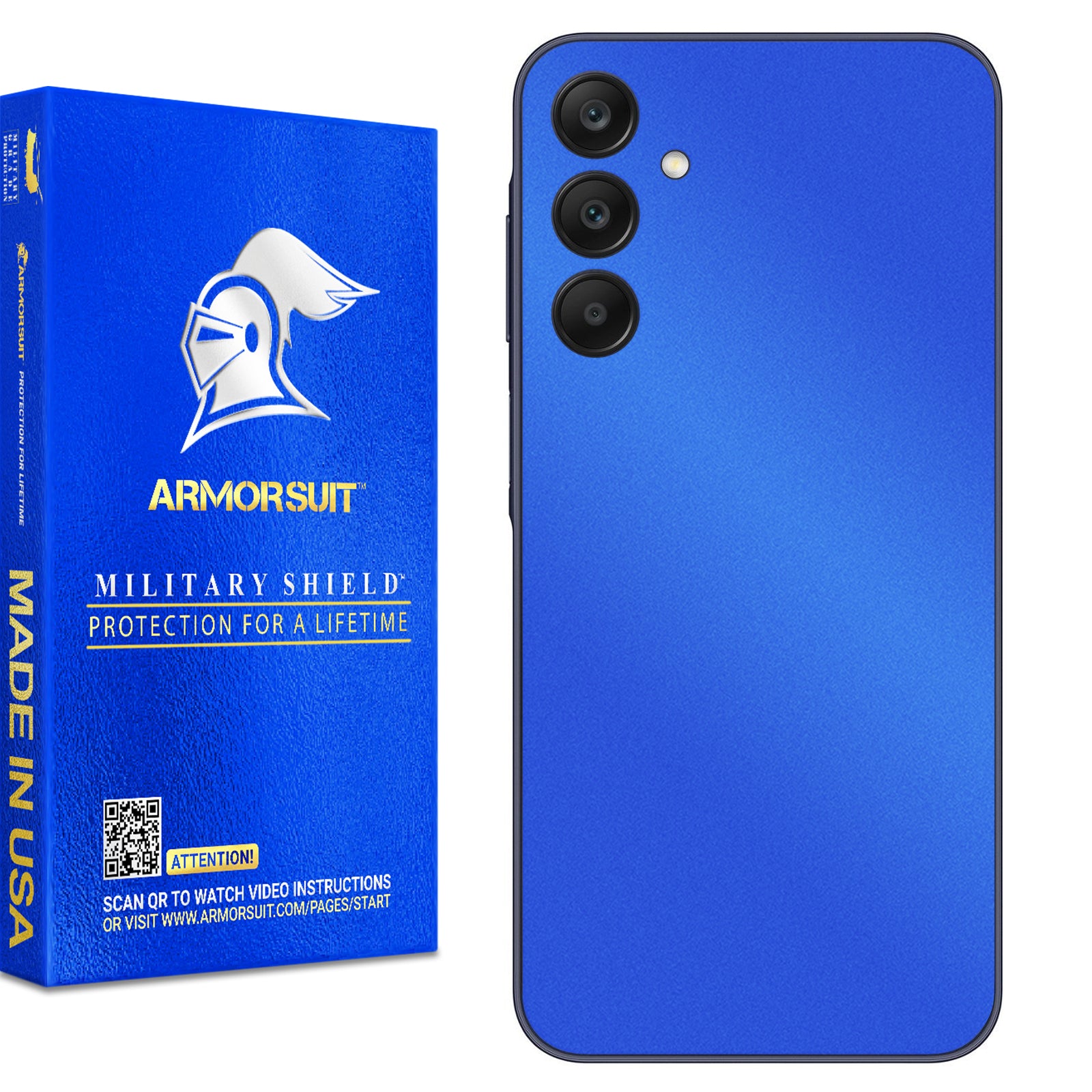 [2 Pack] Armorsuit MilitaryShield Vinyl Skin Wrap Film for Samsung Galaxy A25