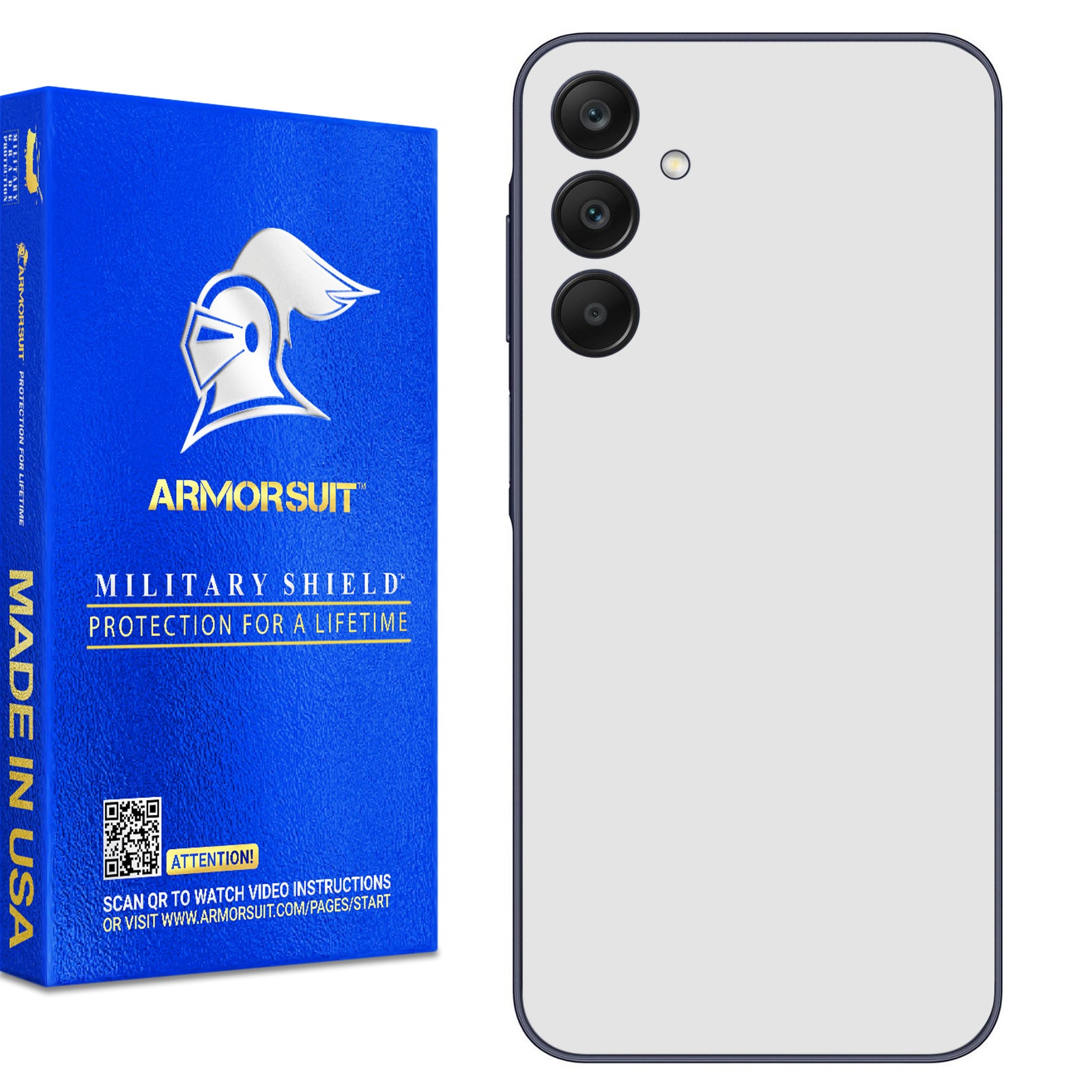 [2 Pack] Armorsuit MilitaryShield Vinyl Skin Wrap Film for Samsung Galaxy A25
