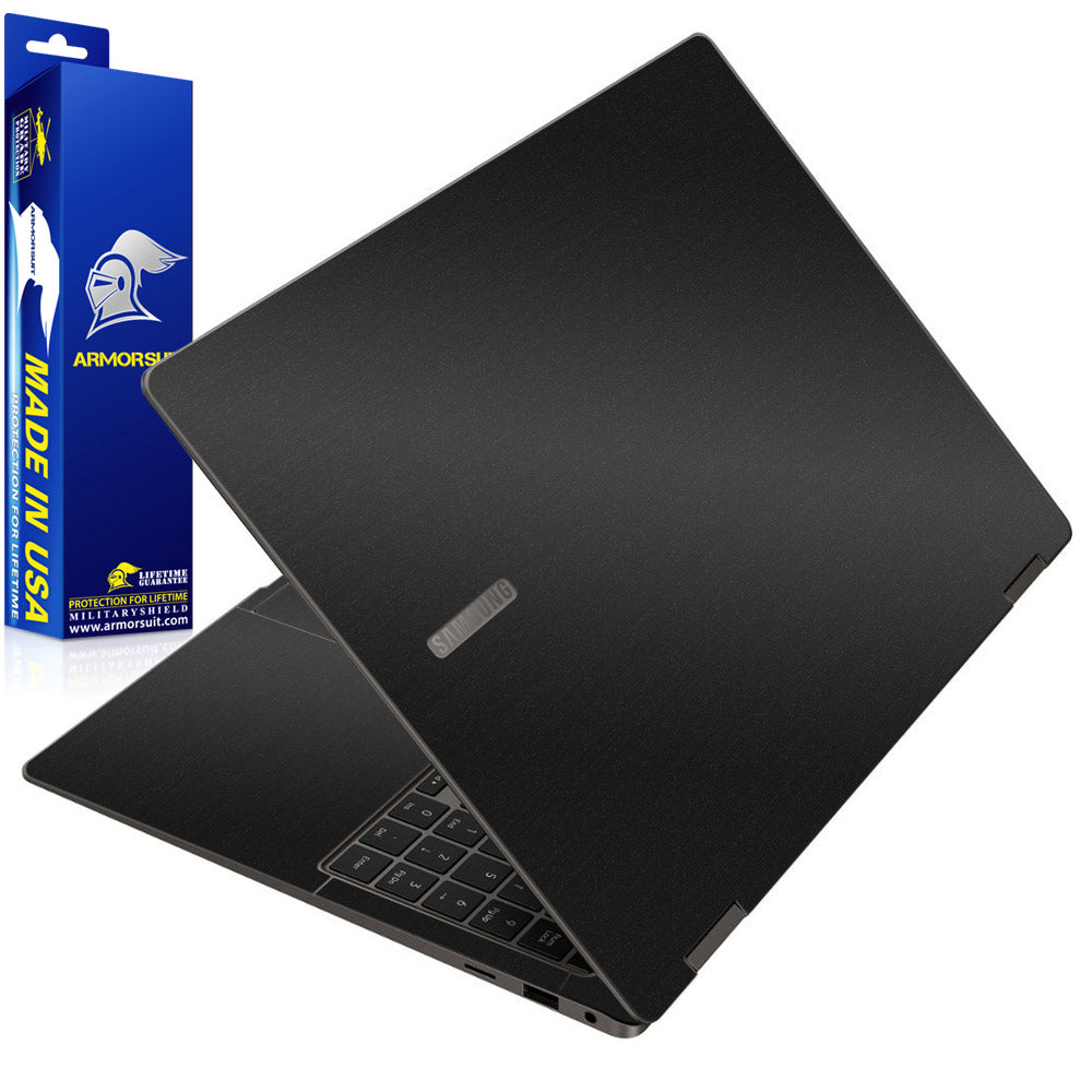 [2 Pack] Armorsuit MilitaryShield Vinyl Skin Wrap Film for Samsung Galaxy Book 4 Pro 360 (16")