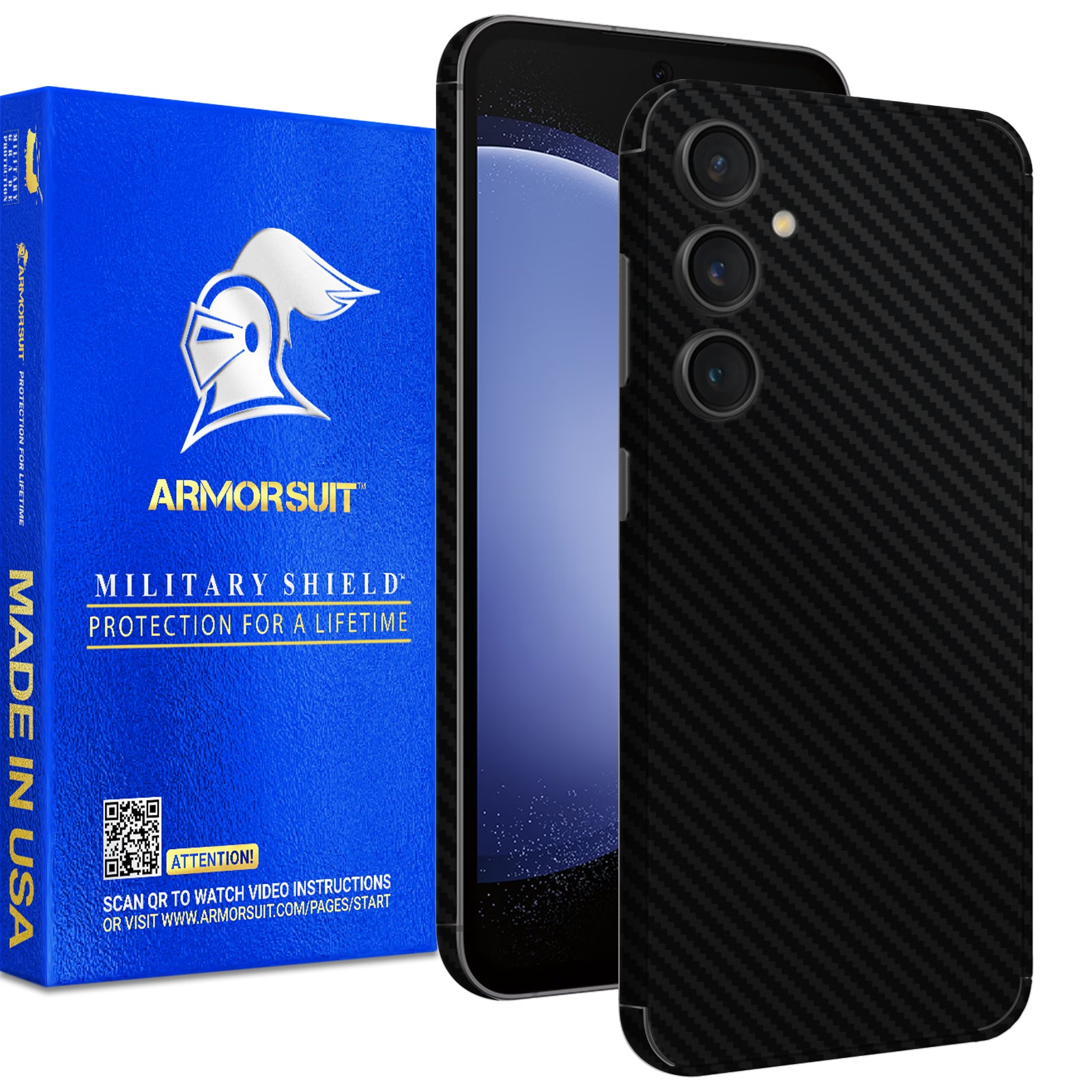 Armorsuit MilitaryShield Vinyl Skin Wrap Designed for Samsung Galaxy S23 FE (2023)