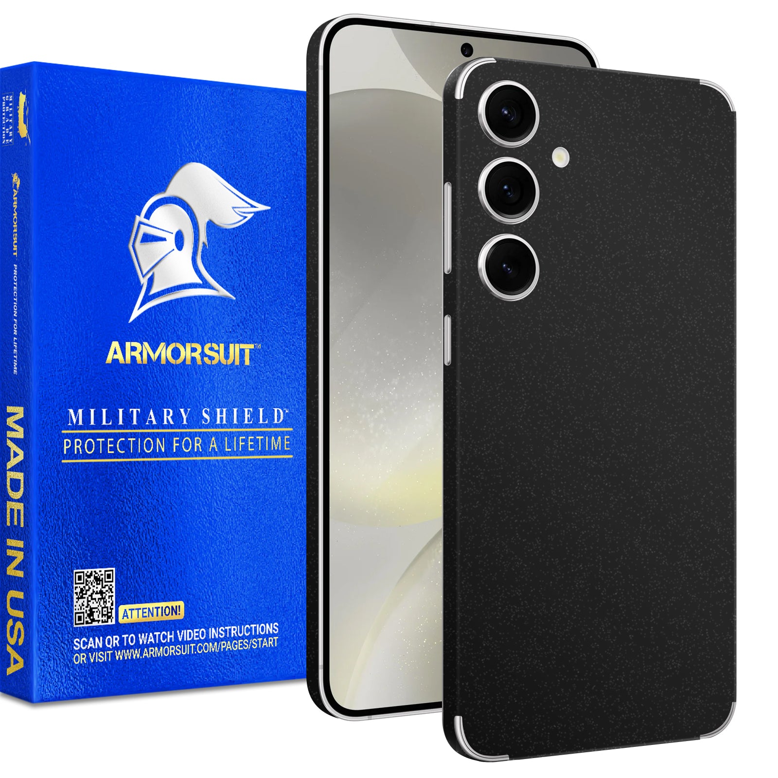 Armorsuit MilitaryShield Vinyl Skin Wrap Film for Samsung S24 Plus