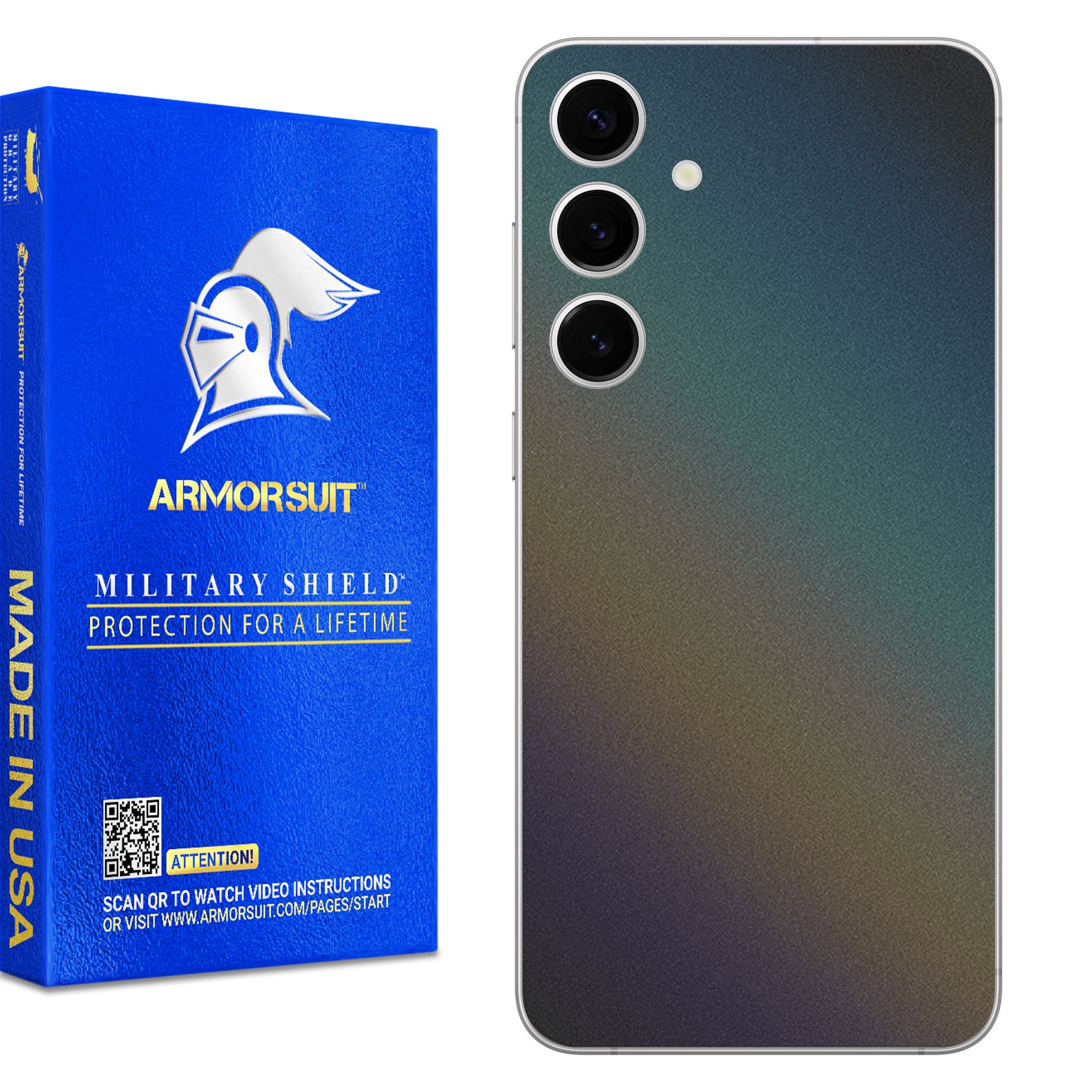 Armorsuit MilitaryShield Vinyl Skin Wrap Film for Samsung S24 Plus