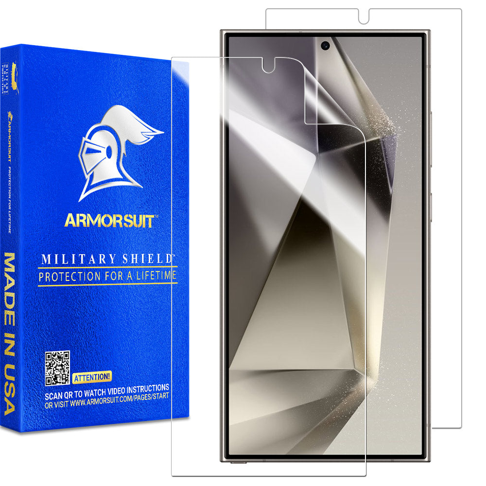 [2 Pack] ArmorSuit Screen Protector designed for Samsung Galaxy S24 Ultra (2024)