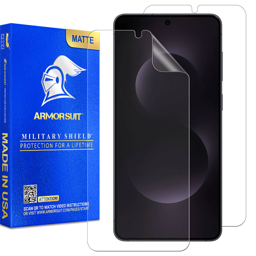 [2 Pack] Armorsuit MilitaryShield Screen Protector Film for Samsung Galaxy S25 Edge