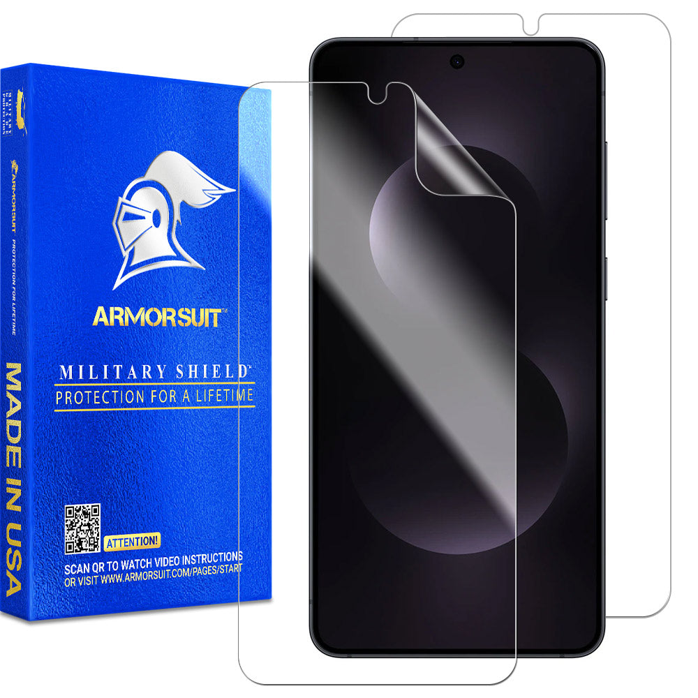 [2 Pack] Armorsuit MilitaryShield Screen Protector Film for Samsung Galaxy S25 Edge