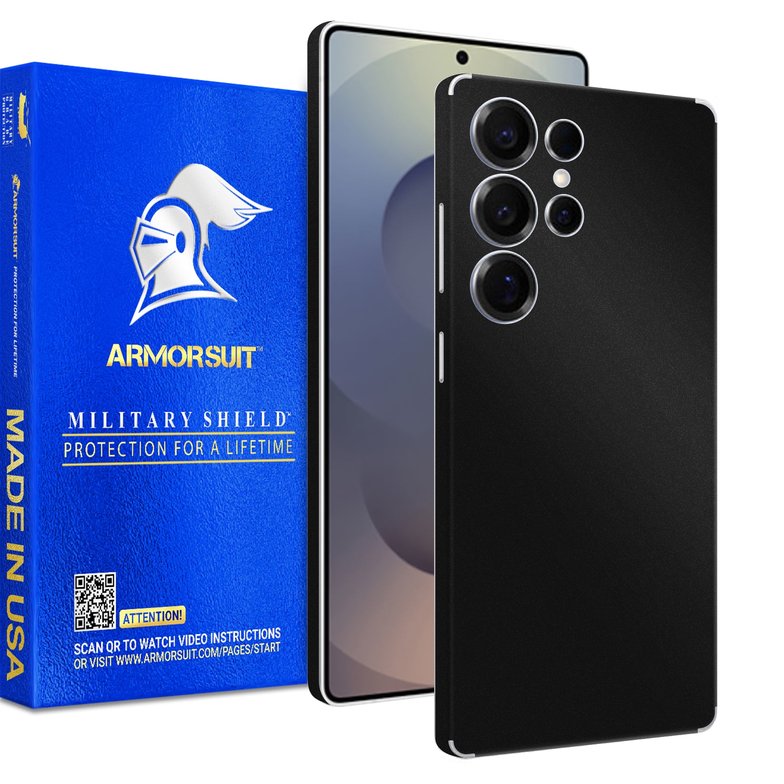 [2 Pack] Armorsuit MilitaryShield Vinyl Skin Wrap Film for Samsung Galaxy S25 Ultra