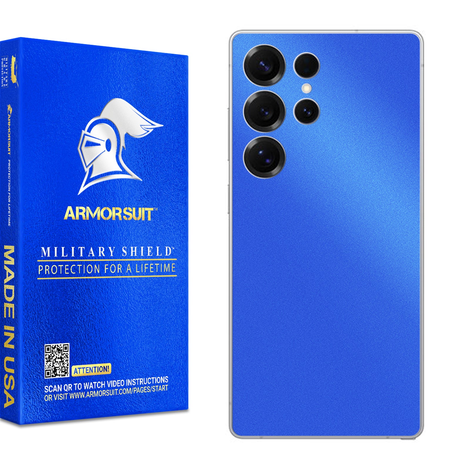[2 Pack] Armorsuit MilitaryShield Vinyl Skin Wrap Film for Samsung Galaxy S25 Ultra