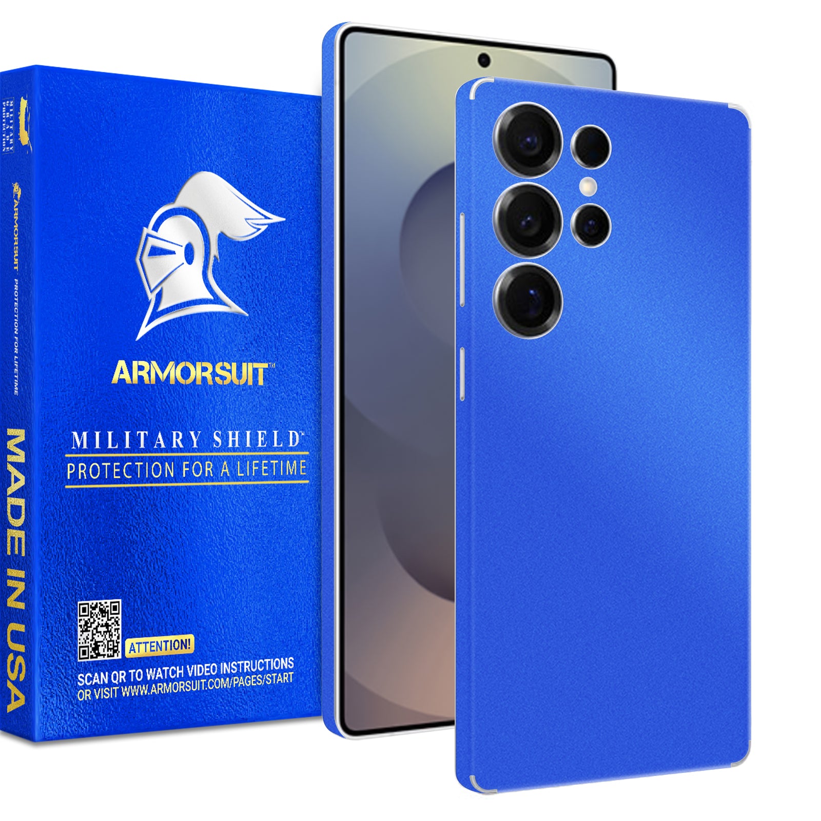 [2 Pack] Armorsuit MilitaryShield Vinyl Skin Wrap Film for Samsung Galaxy S25 Ultra