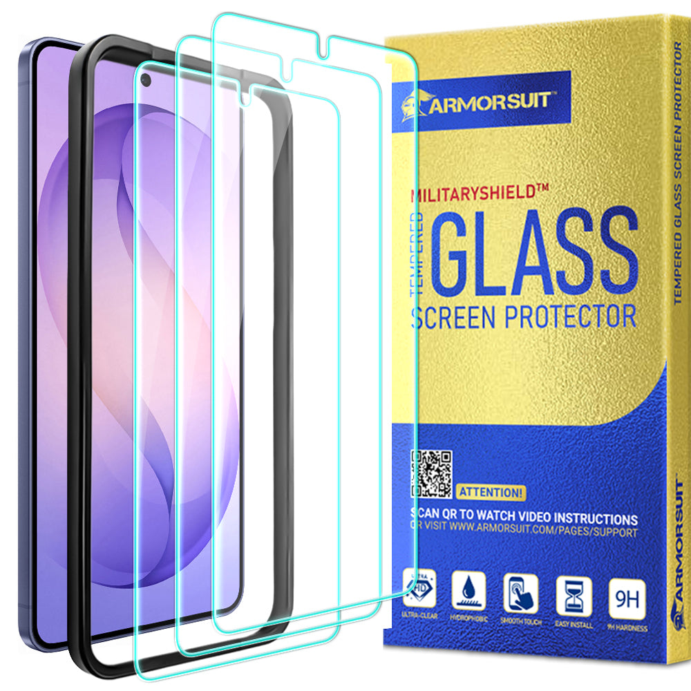 [3 Pack] ArmorSuit for Samsung Galaxy S26 Plus Tempered Glass Protector (w/ Alignment Tool)