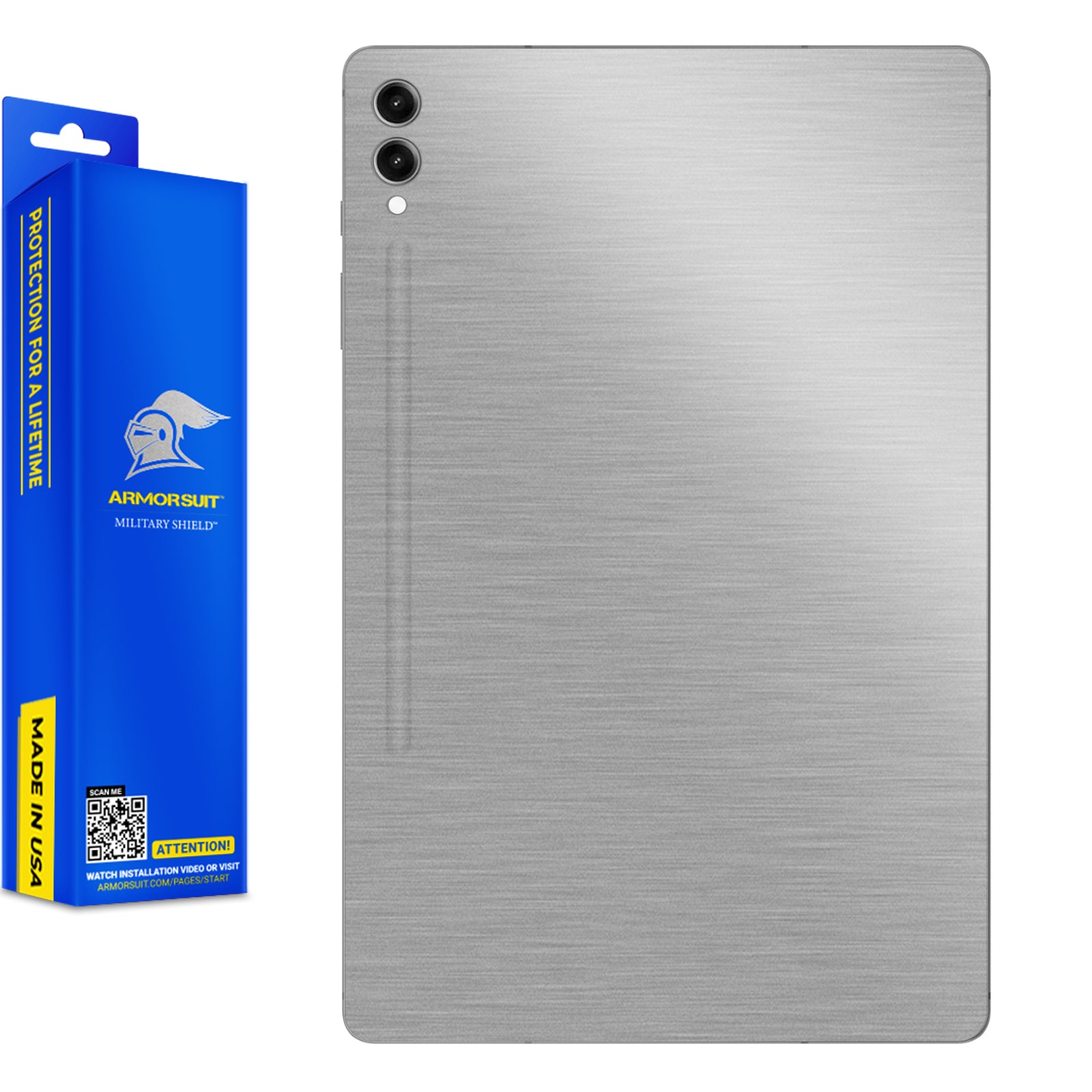 [2 pack] Armorsuit MilitaryShield Vinyl Skin Wrap Designed for Samsung Galaxy Tab S10 +