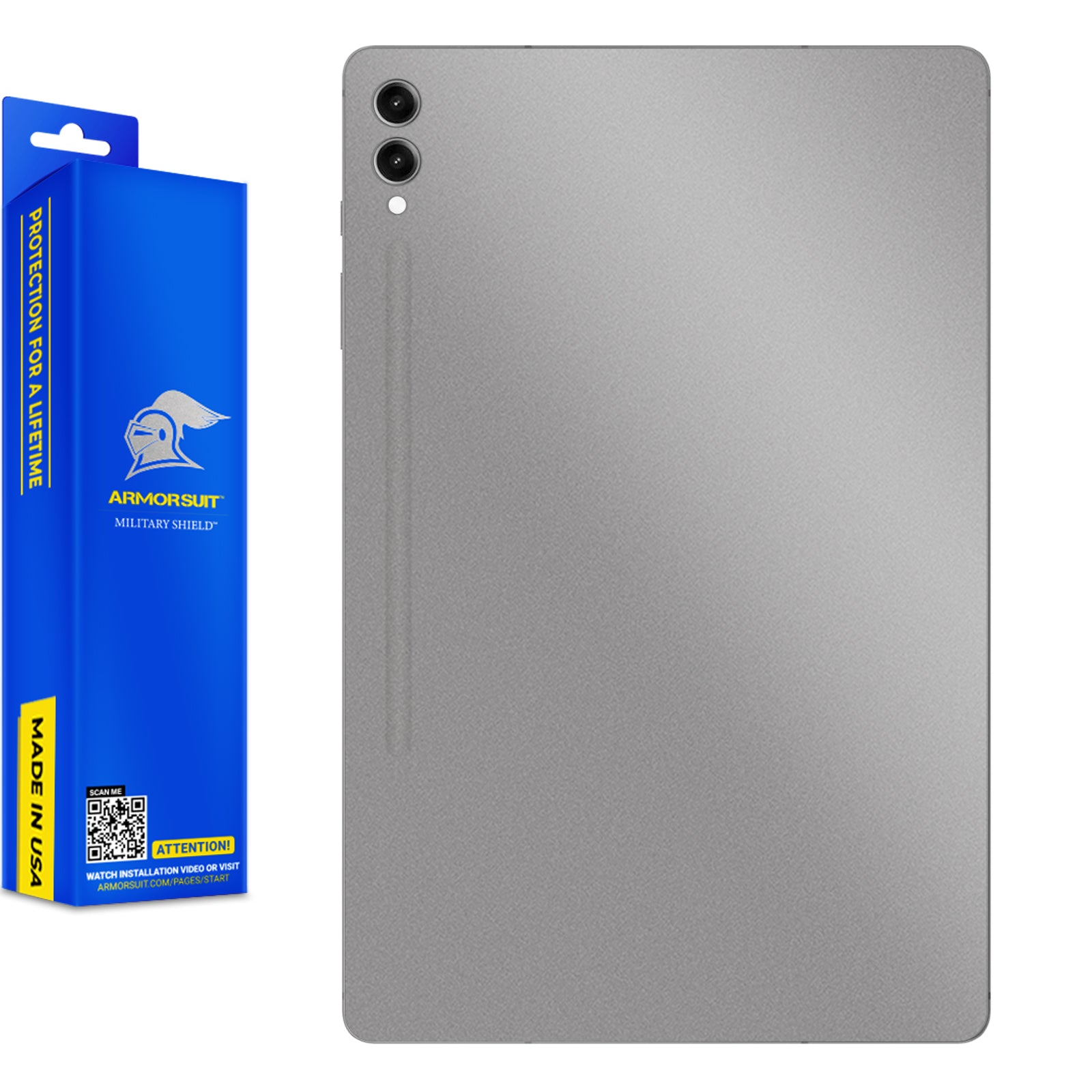 [2 pack] Armorsuit MilitaryShield Vinyl Skin Wrap Designed for Samsung Galaxy Tab S10 +