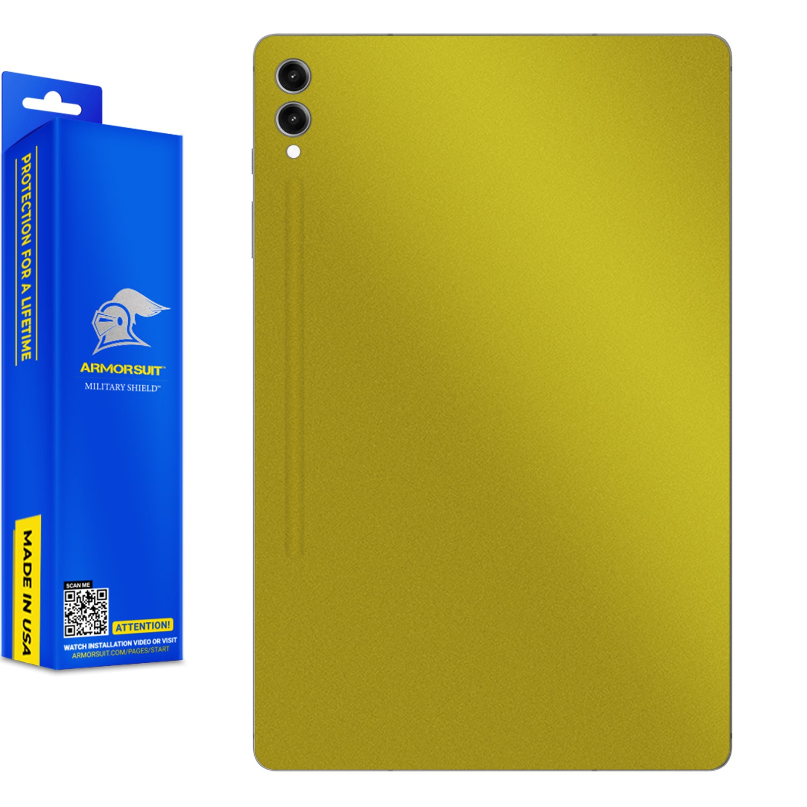 [2 pack] Armorsuit MilitaryShield Vinyl Skin Wrap Designed for Samsung Galaxy Tab S10 +