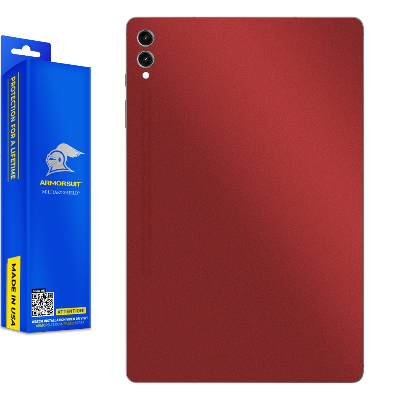 [2 pack] Armorsuit MilitaryShield Vinyl Skin Wrap Designed for Samsung Galaxy Tab S10 +
