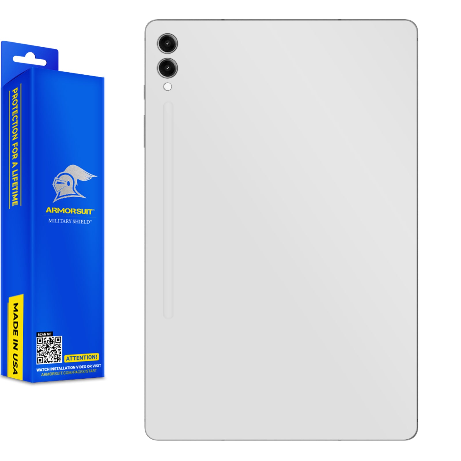 [2 pack] Armorsuit MilitaryShield Vinyl Skin Wrap Designed for Samsung Galaxy Tab S10 +