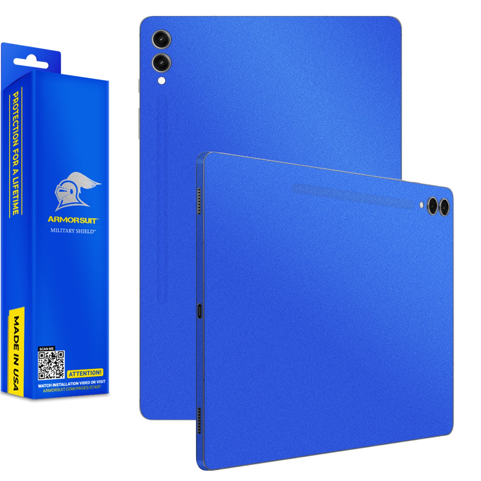 [2 pack] Armorsuit MilitaryShield Vinyl Skin Wrap Designed for Samsung Galaxy Tab S10 +