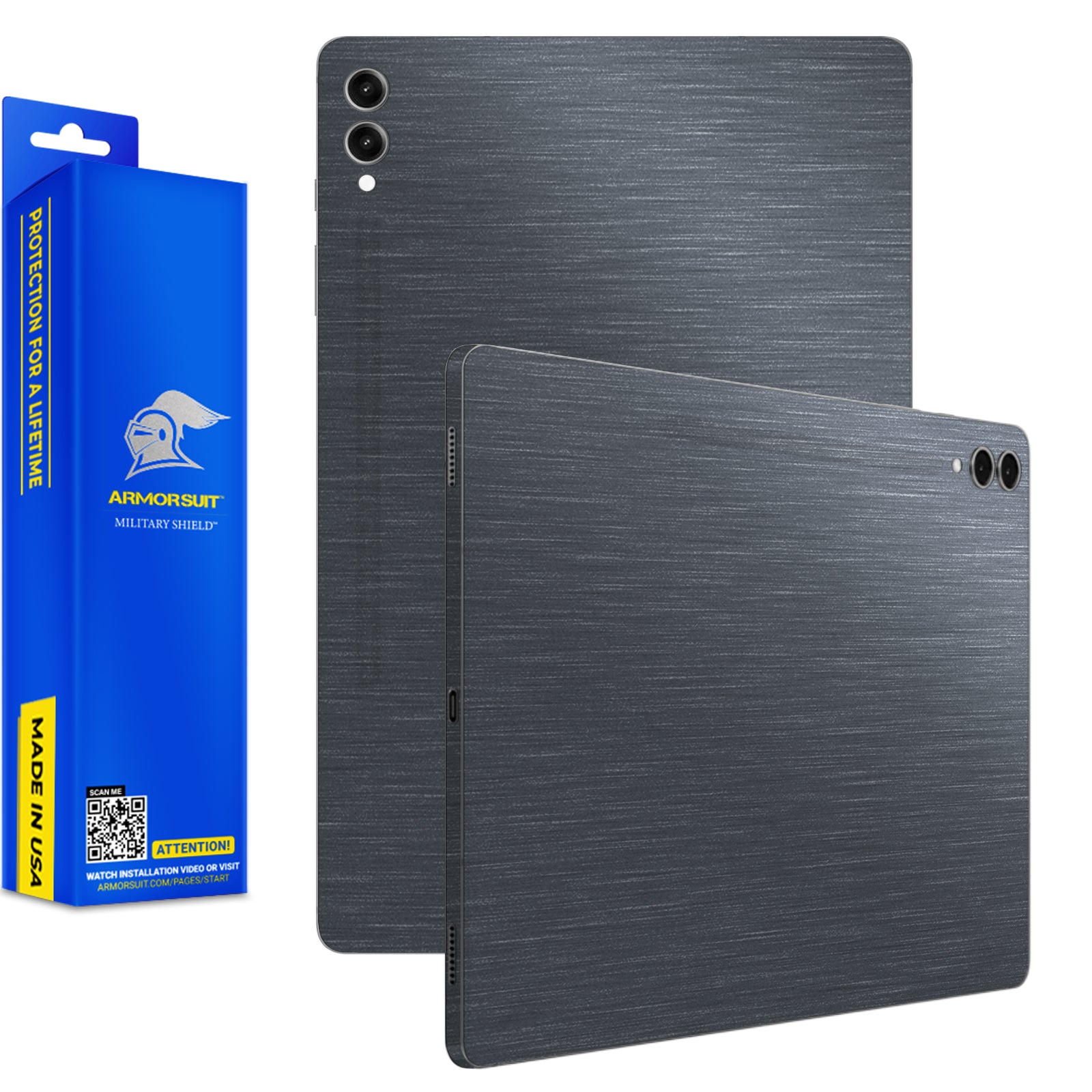 [2 pack] Armorsuit MilitaryShield Vinyl Skin Wrap Designed for Samsung Galaxy Tab S10 +