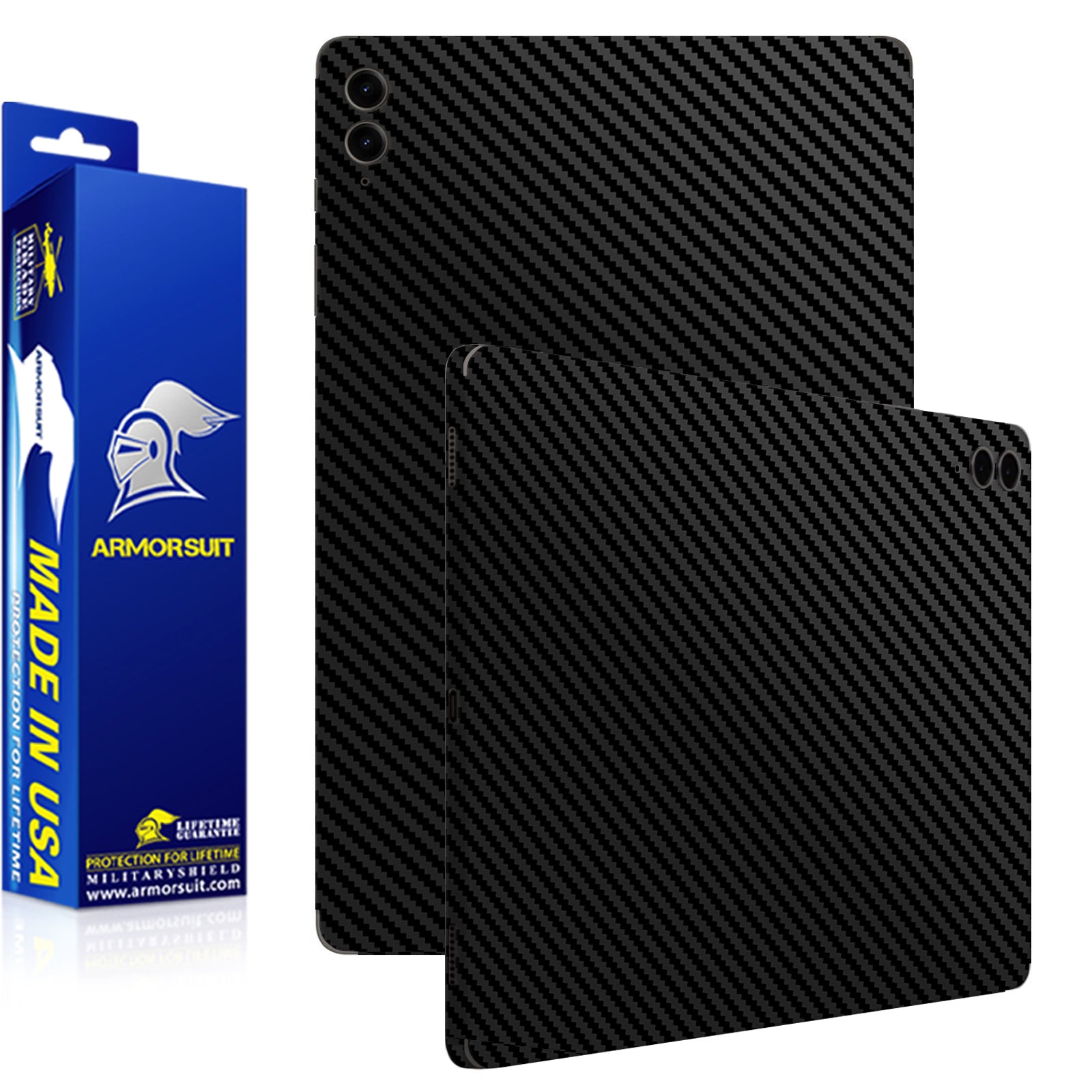 [2 Pack] Armorsuit MilitaryShield Vinyl Skin Wrap Designed for Samsung  Galaxy Tab S9 FE+