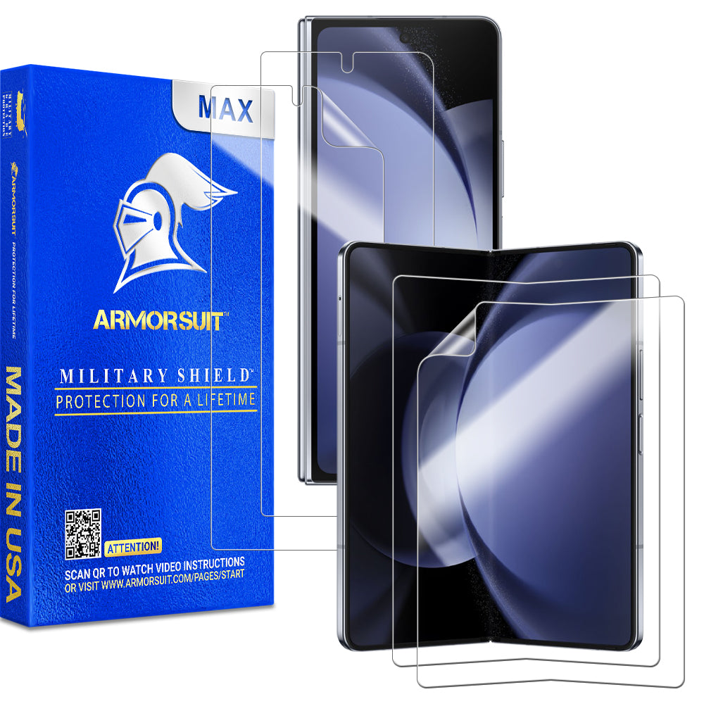 [2 + 2 Pack] ArmorSuit Samsung Z Fold 5 (2023) Screen Protector
