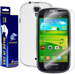 Samsung Galaxy Stratosphere II Screen Protector + Carbon Fiber Skin Protector