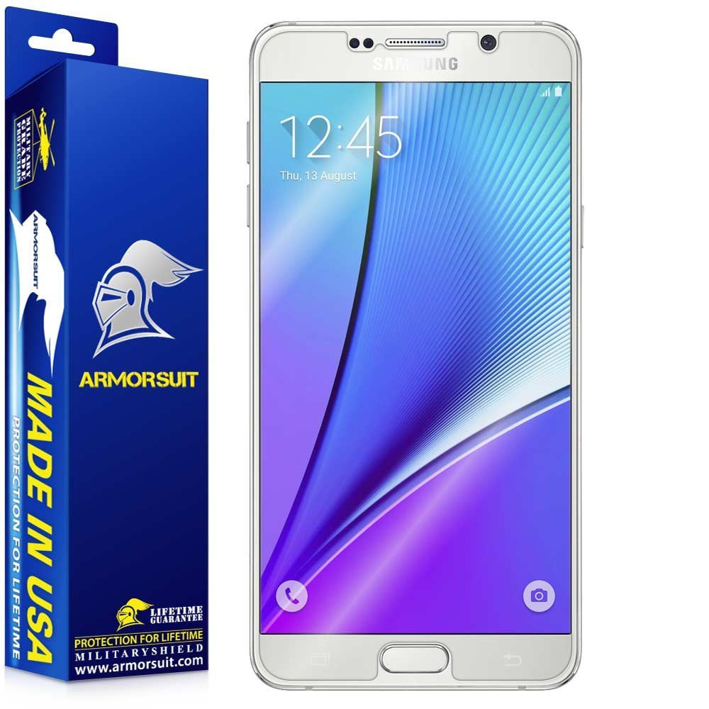 [2-Pack] Samsung Galaxy Note 5 Screen Protector (Case-Friendly)