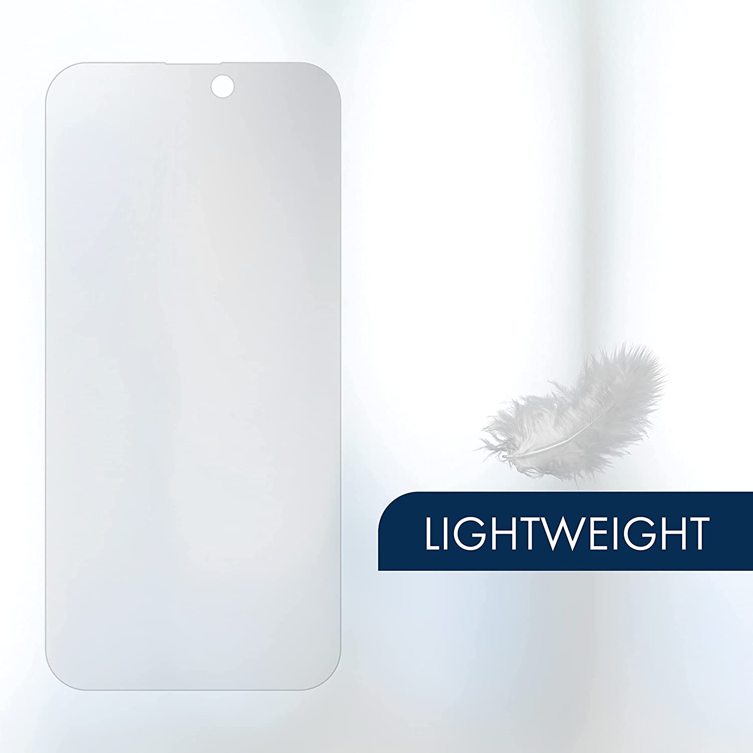LG G Flex 2 Screen Protector + White Carbon Fiber Skin Protector