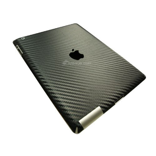 Apple iPad 3 Screen Protector + Carbon Fiber Skin Protector (AT&T 4G) - 3rd Gen