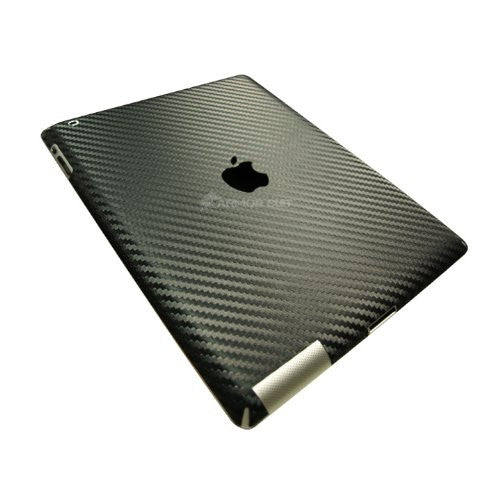 Apple iPad 3 Screen Protector + Carbon Fiber Skin Protector (Verizon 4G) - 3rd Gen