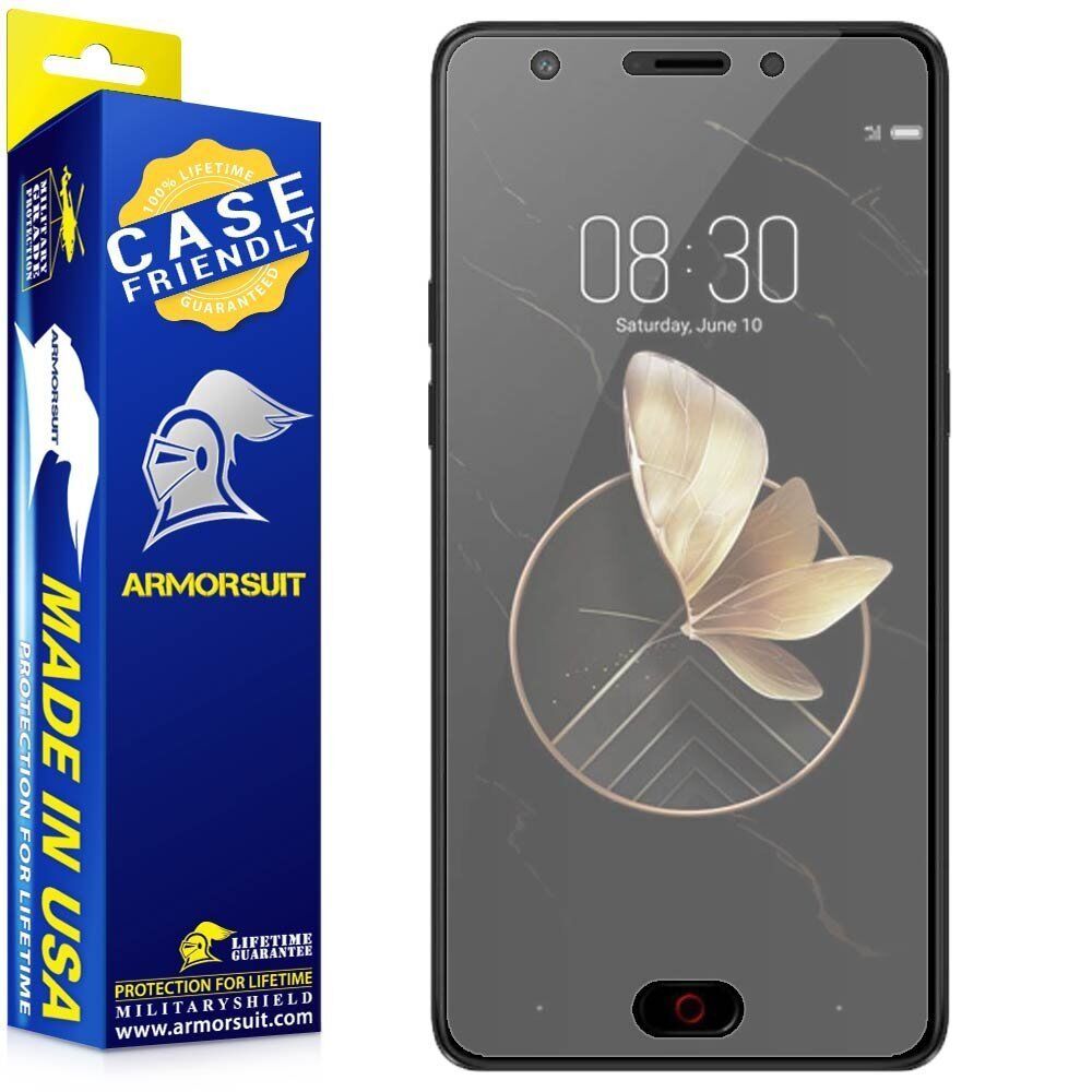 [2 Pack] ArmorSuit MilitaryShield ZTE Nubia M2 Play Case-Friendly Matte Screen Protector
