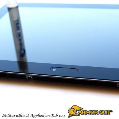 Sony Tablet P Screen Protector + Black Carbon Fiber Skin Protector
