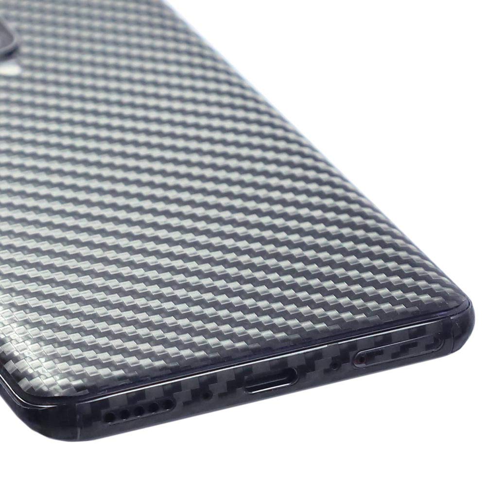 OnePlus 7 Pro Screen Protector + Black Carbon Fiber Skin
