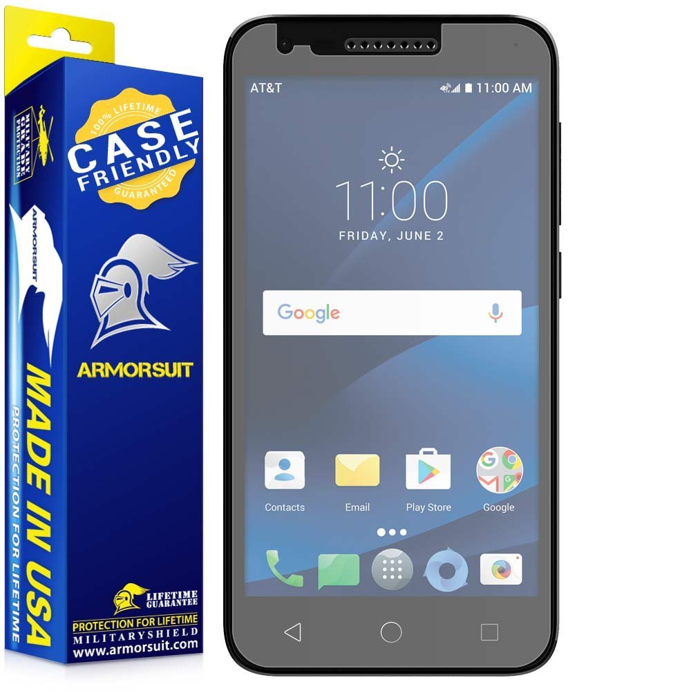 [2 Pack] Alcatel Cameo X Matte Case Friendly Screen Protector