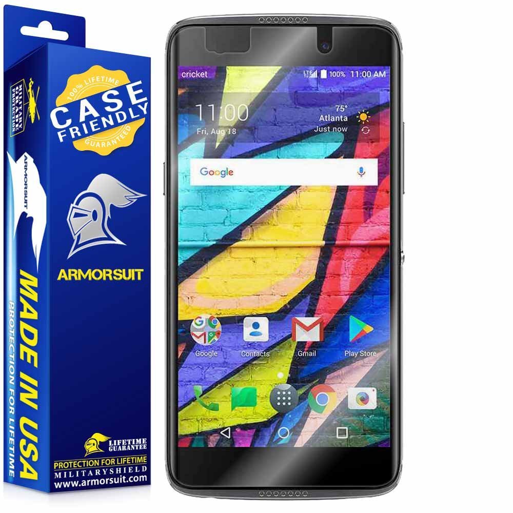 [2 Pack] Alcatel Idol 5 (Cricket) Case Friendly Screen Protector