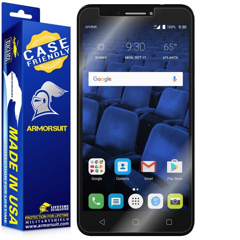 [2 Pack] Alcatel Pixi Theatre 4G LTE Case Friendly Screen Protector