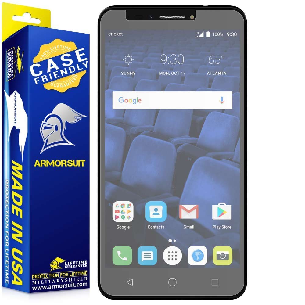 [2 Pack] Alcatel Pixi Theatre 4G LTE Matte Case Friendly Screen Protector