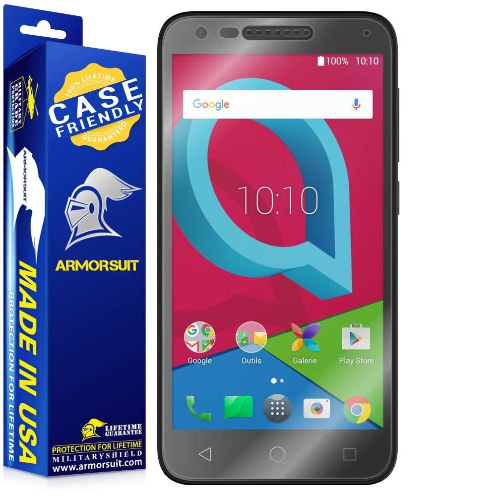 [2 Pack] Alcatel U50 Case Friendly Screen Protector