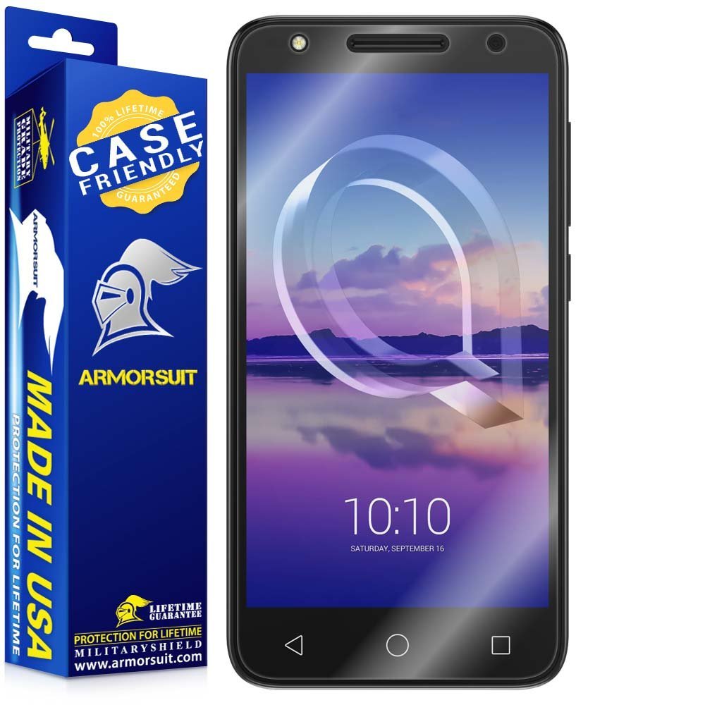 [2 Pack] Alcatel U5 Case Friendly Screen Protector