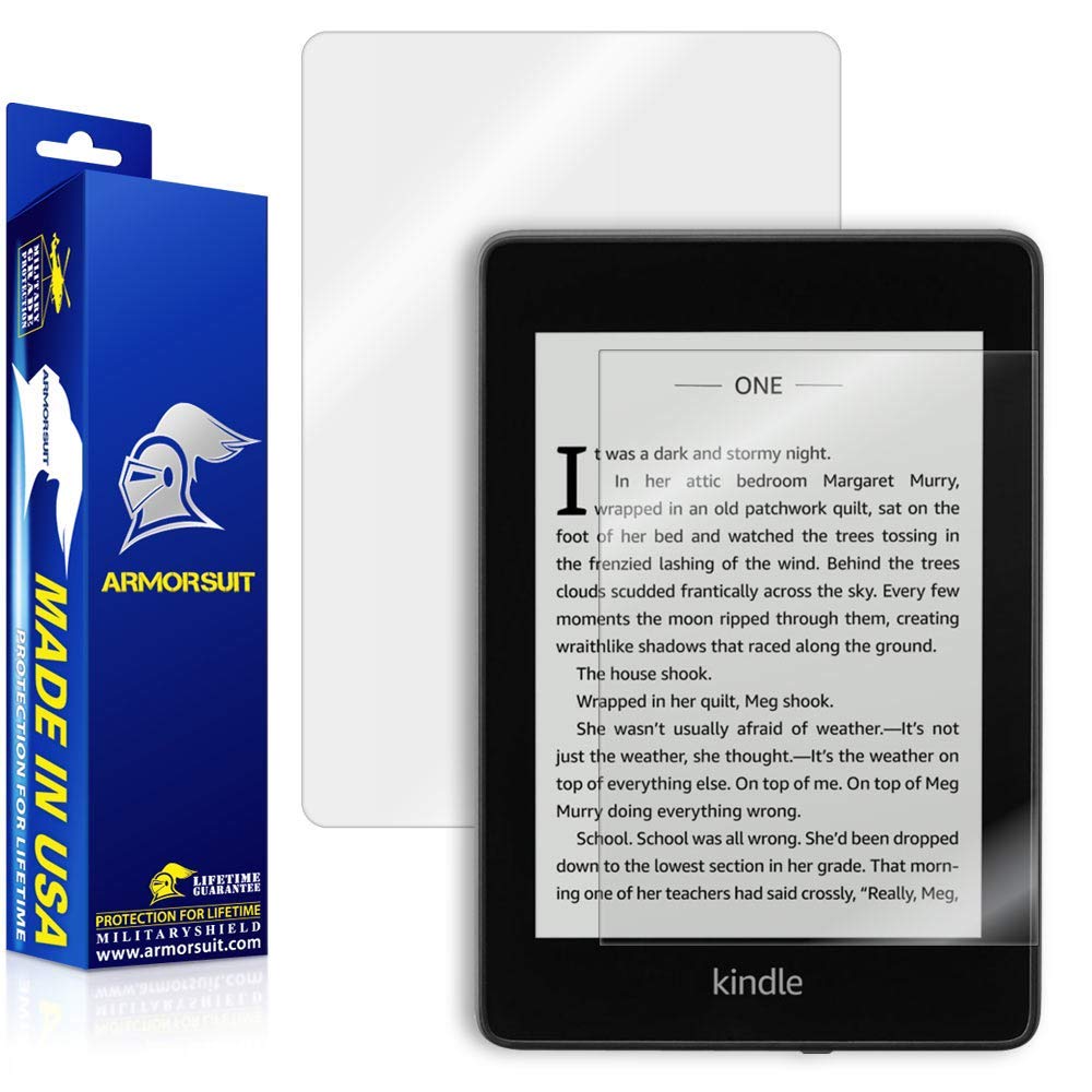 Amazon Kindle Paperwhite (2018) Screen Protector + Full Body Skin