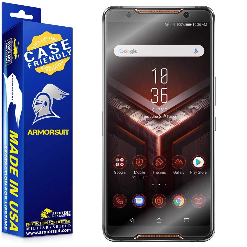 [2 Pack] Asus ROG Phone Case Friendly Screen Protector