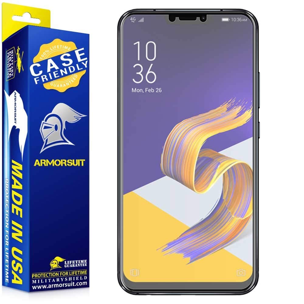 [2 Pack] Asus Zenfone 5Z Matte Case Friendly Screen Protector