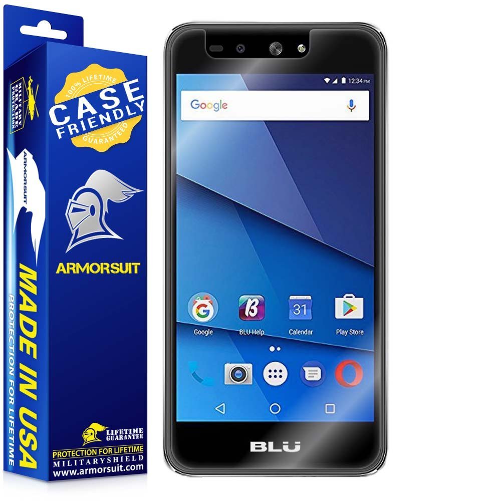[2-Pack] BLU Advance A5 LTE Case Friendly Screen Protector
