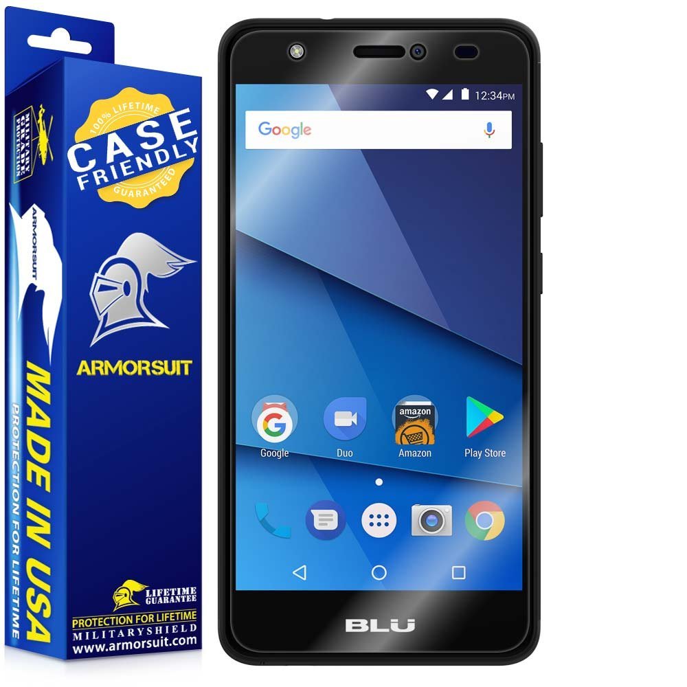 [2-Pack] BLU Studio J8 Case Friendly Screen Protector