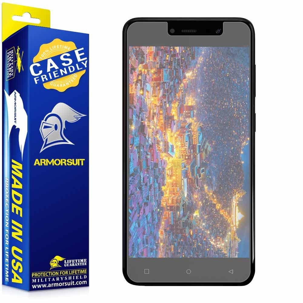 [2-Pack] BLU Vivo 8L Anti-Glare (Matte) Case Friendly Screen Protector