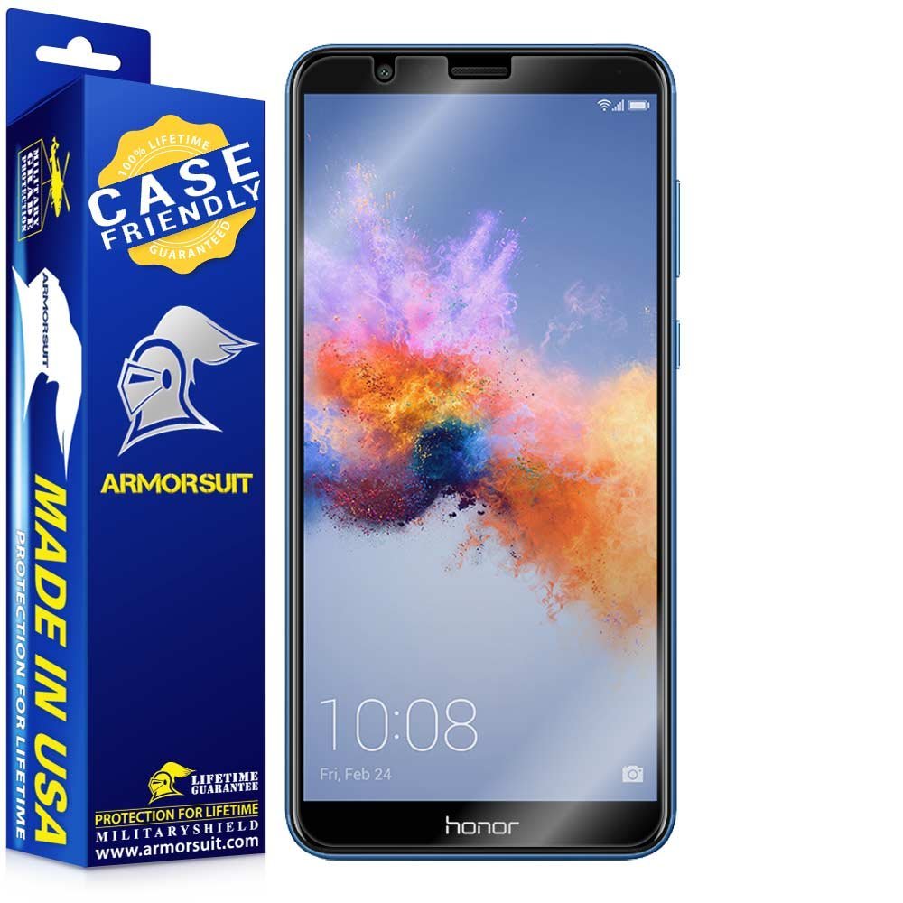 [2-Pack] Huawei Honor 7X Case Friendly Screen Protector