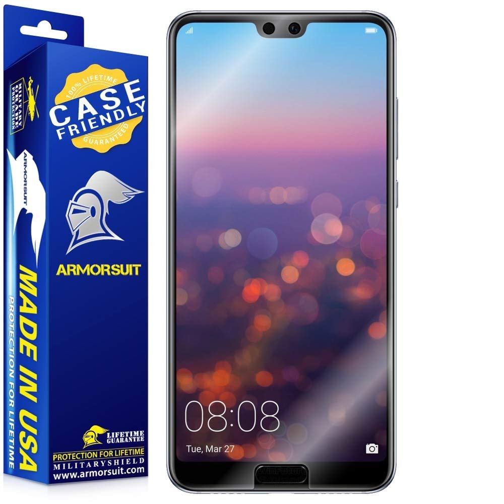 [2-Pack] Huawei P20 Pro Case-Friendly Screen Protector