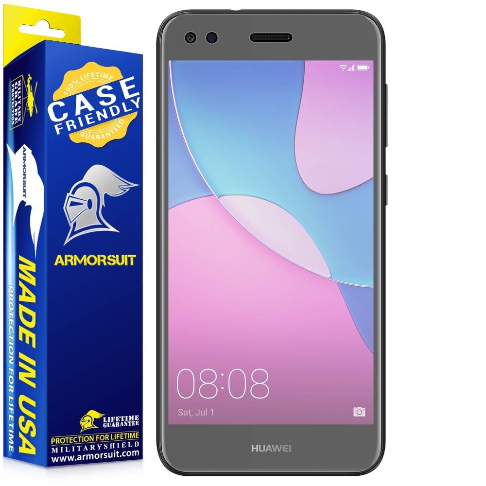 [2-Pack] Huawei P9 Lite Mini Matte Case Friendly Screen Protector