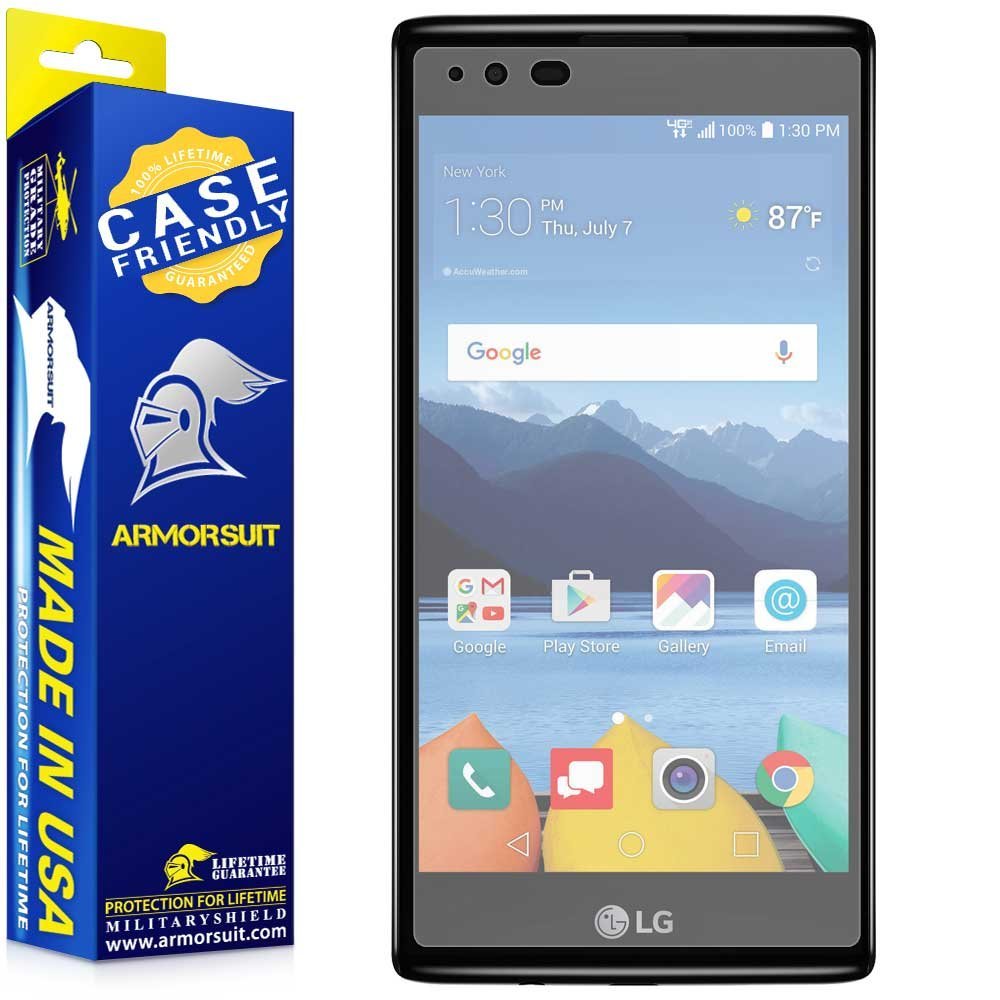 [2 Pack] LG K8 V (VS500) Matte Case Friendly Screen Protector