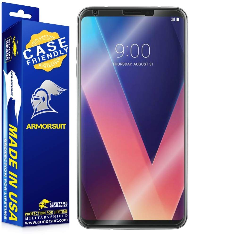 [2 Pack] LG V30 Case-Friendly Screen Protector