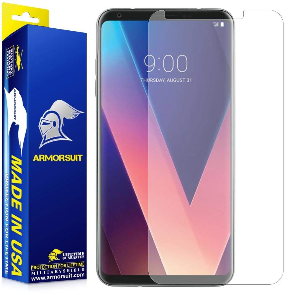 [2 Pack] LG V30 Matte Case-Friendly Screen Protector