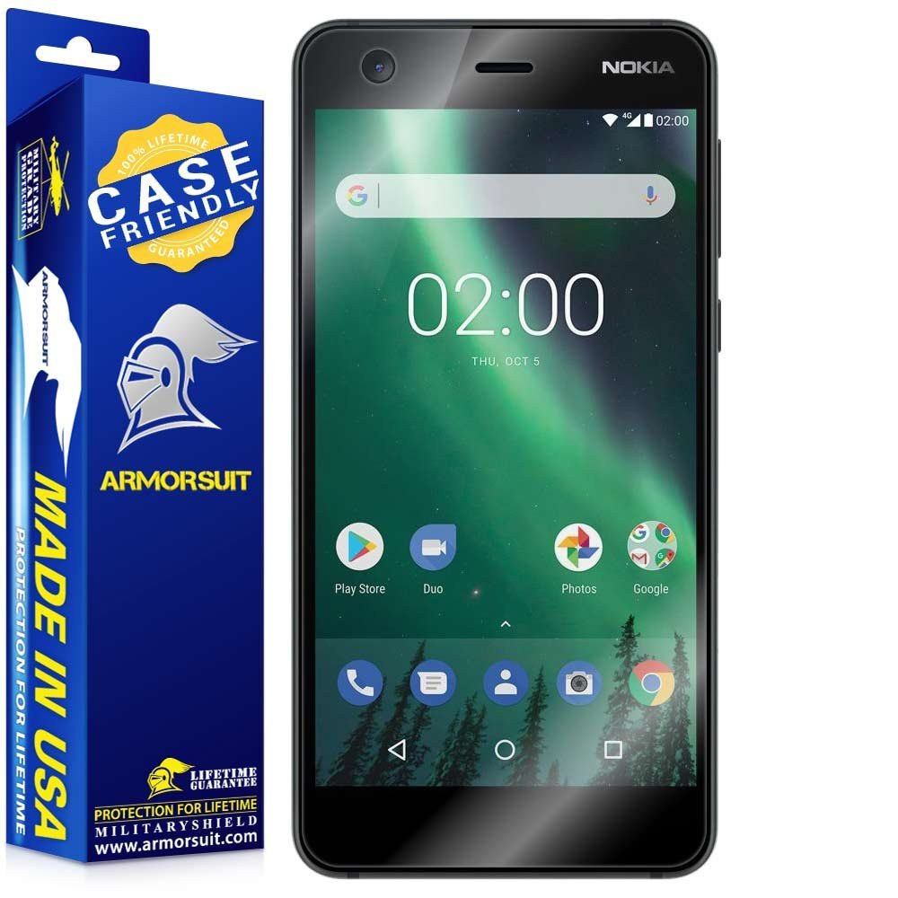 [2 Pack] Nokia 2 Case Friendly Screen Protector